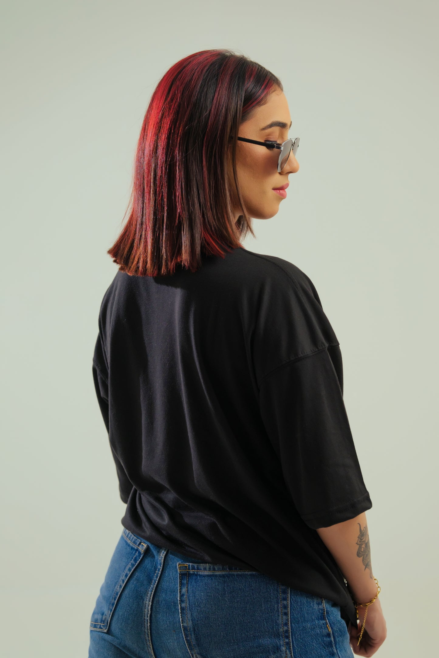 Oversized T-Shirt – Black