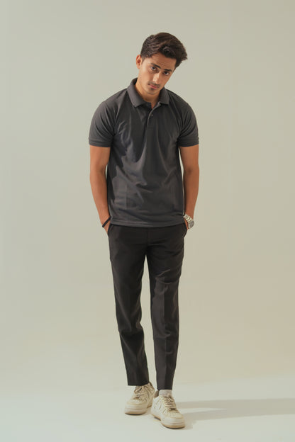Classic Polo – Charcoal