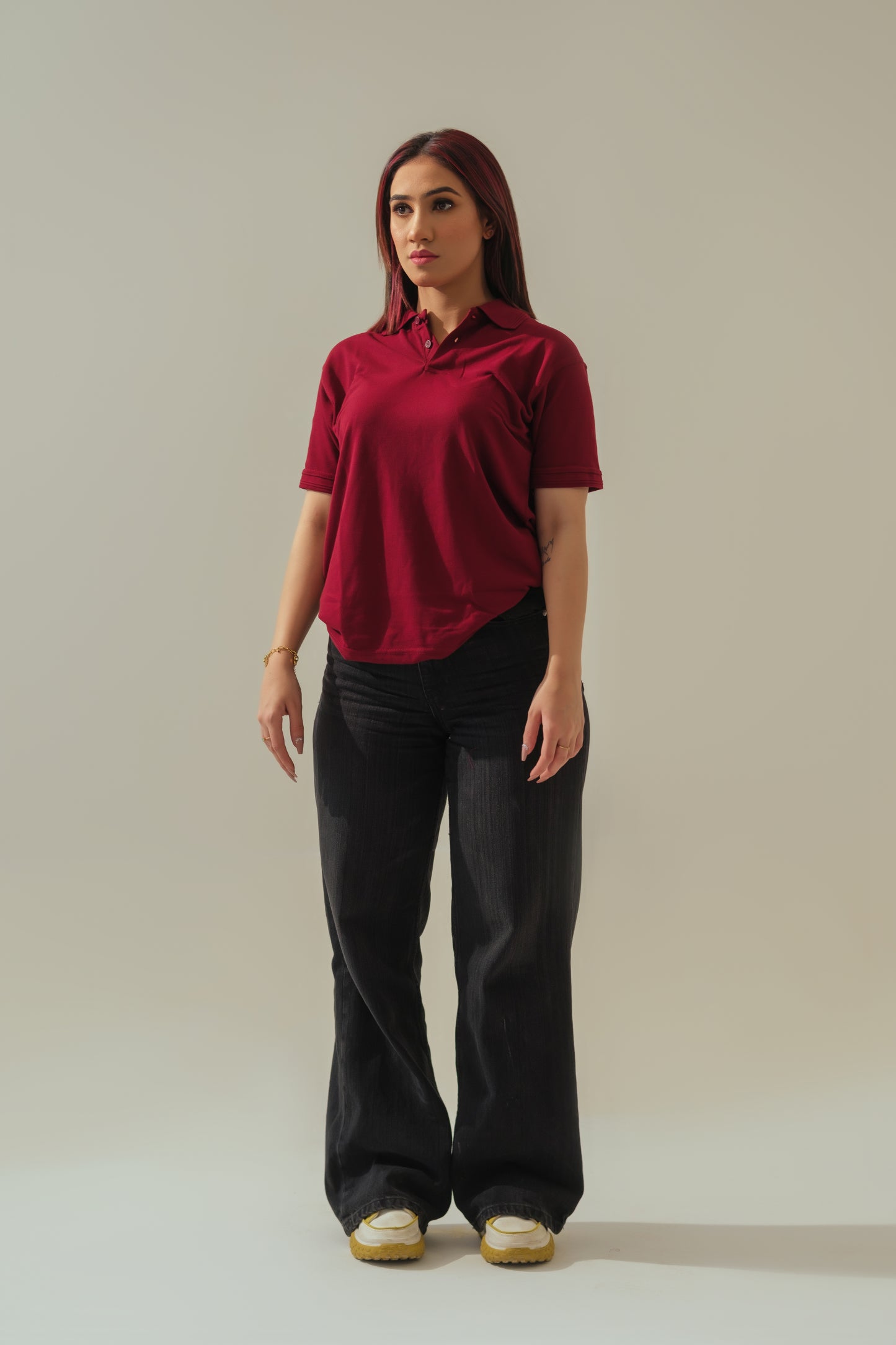Classic Polo – Burgundy
