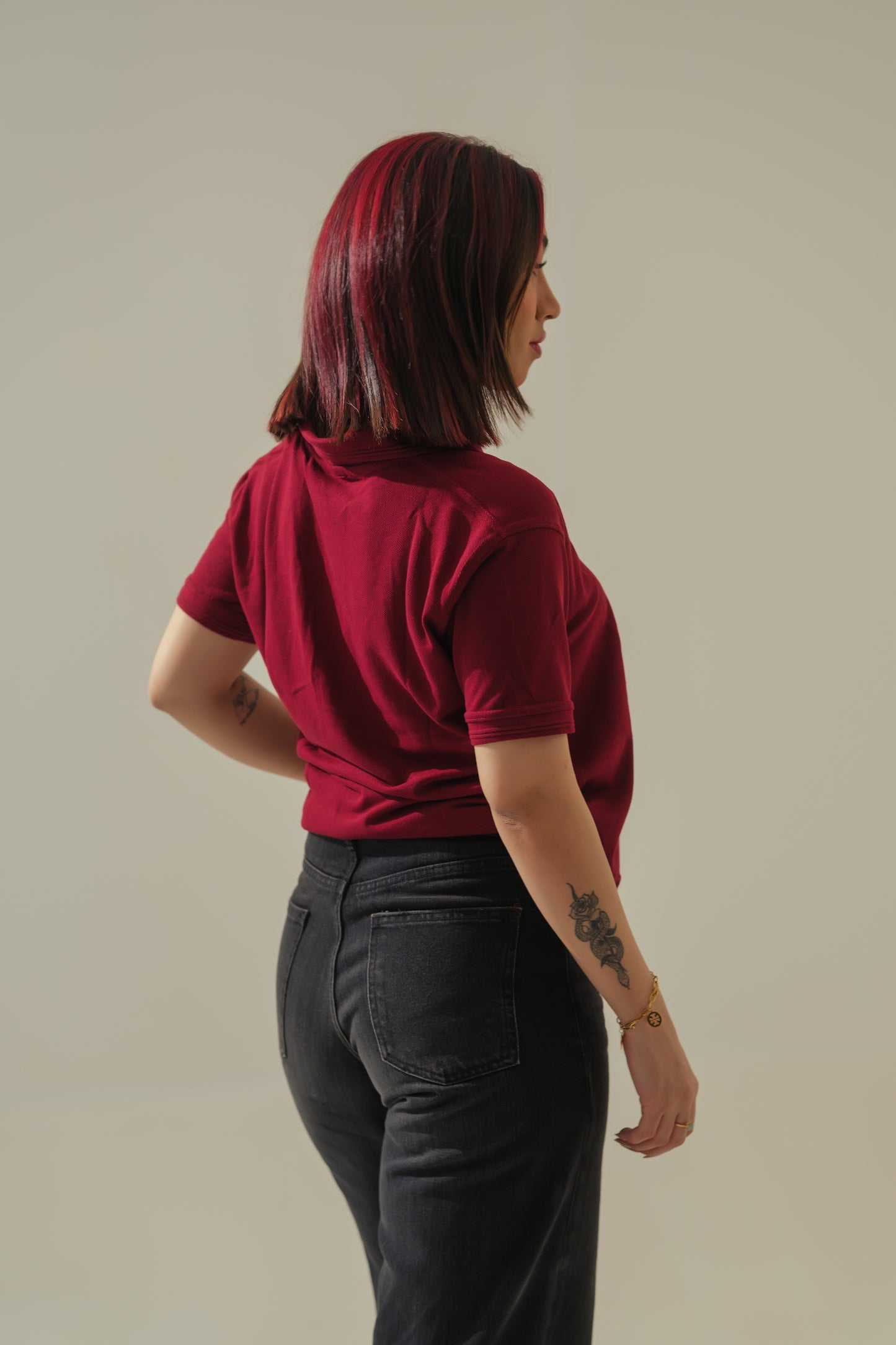 Classic Polo – Burgundy