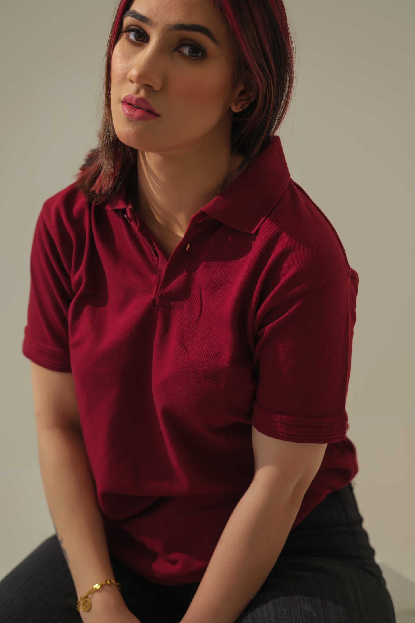 Classic Polo – Burgundy