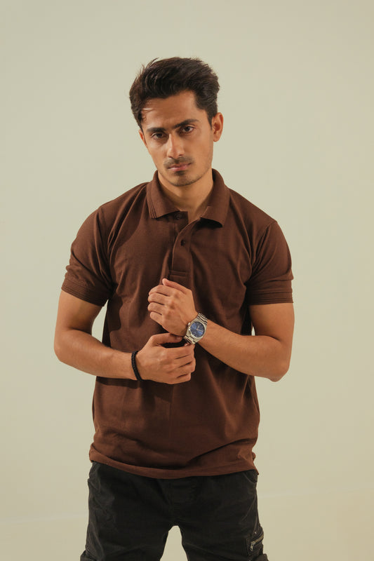 Classic Polo – Brown