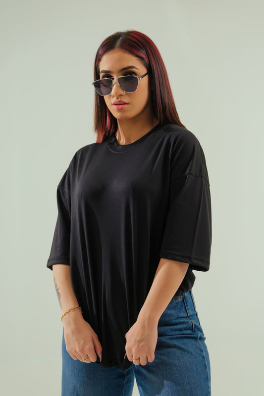 Oversized T-Shirt – Black